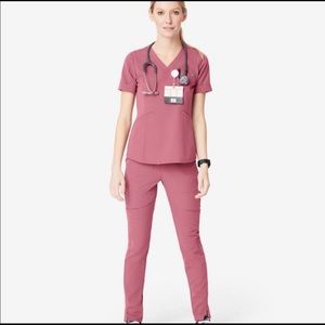 Figs Mauve Kochi Pants